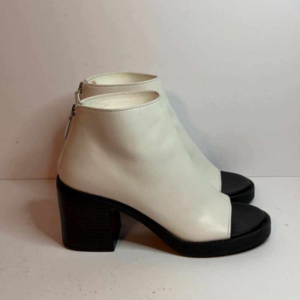 Miu Miu Calfskin Thong Ankle Booties
